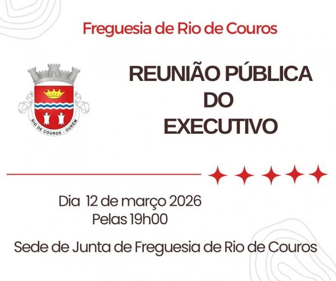 Edital &mdash; Reuni&atilde;o P&uacute;blica do Executivo &mdash; Mar&ccedil;o de 2026